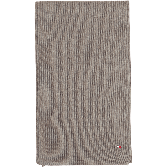 Tommy Hilfiger Essential Flag Stickad Halsduk P03 - Mellan