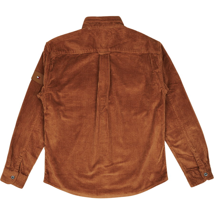 Tommy Hilfiger EU Corduroy Overshirt Gwj - Desert Khaki