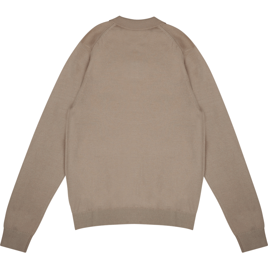 Studio Total Studio Total Merino Ls Polo