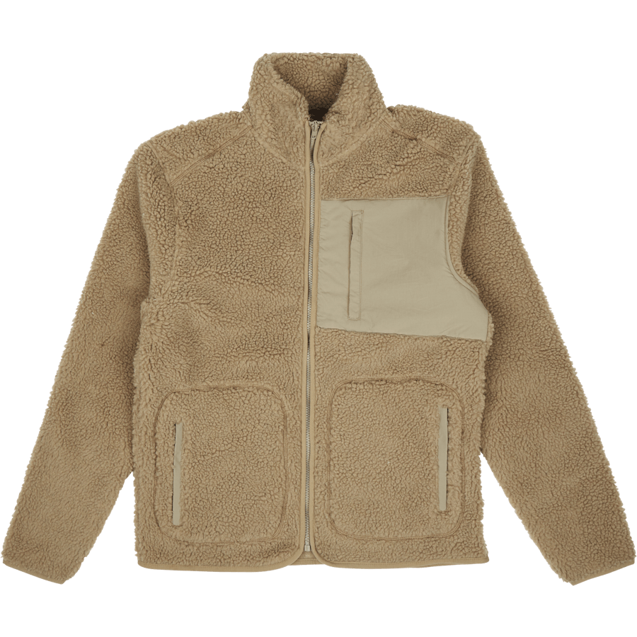Studio Total Contrast Pile Jacket