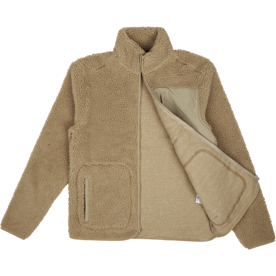 Studio Total Contrast Pile Jacket