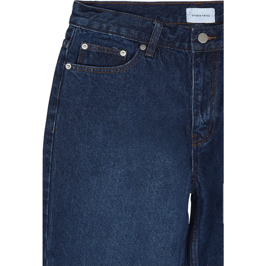 Studio Total Icon Regular Straight Jeans Rinse Wash
