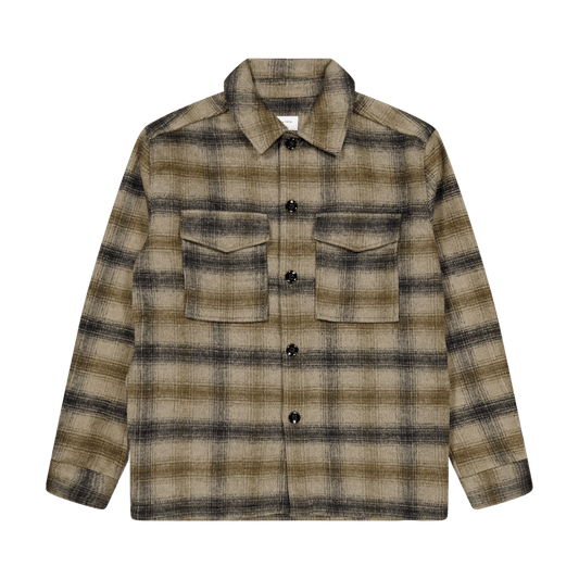 Studio Total Check Overshirt