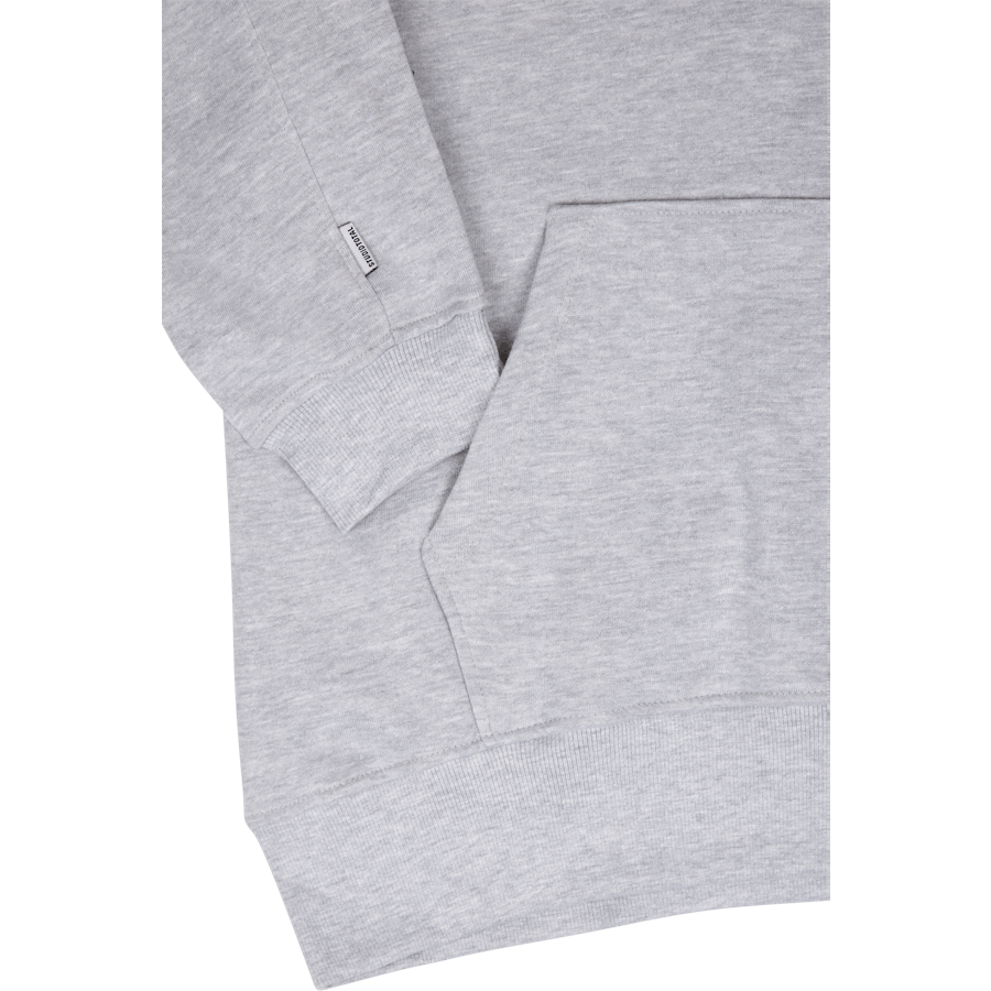 Printed Hoodie Greymelange