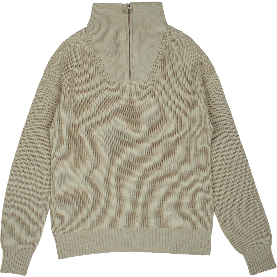 Studio Total Ribbed Crew-Kitt