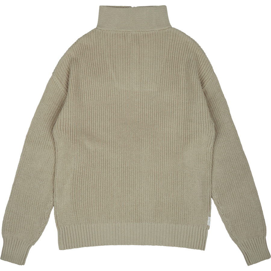 Studio Total Ribbed Crew-Kitt