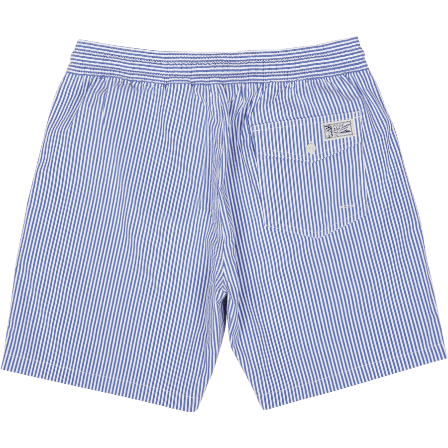 5.75-Inch Traveler Classic Swim Trunk Cruise Royal Seersucker