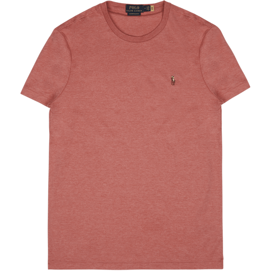Anpassad Slim Fit Mjuk Bomulls-T-shirt Highland Rose Heather