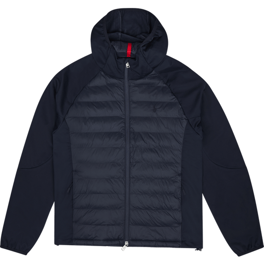 Water-Repellent Hybrid Jacket Collection Navy