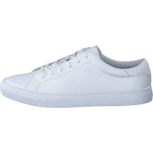 Jermain Leather Sneaker White