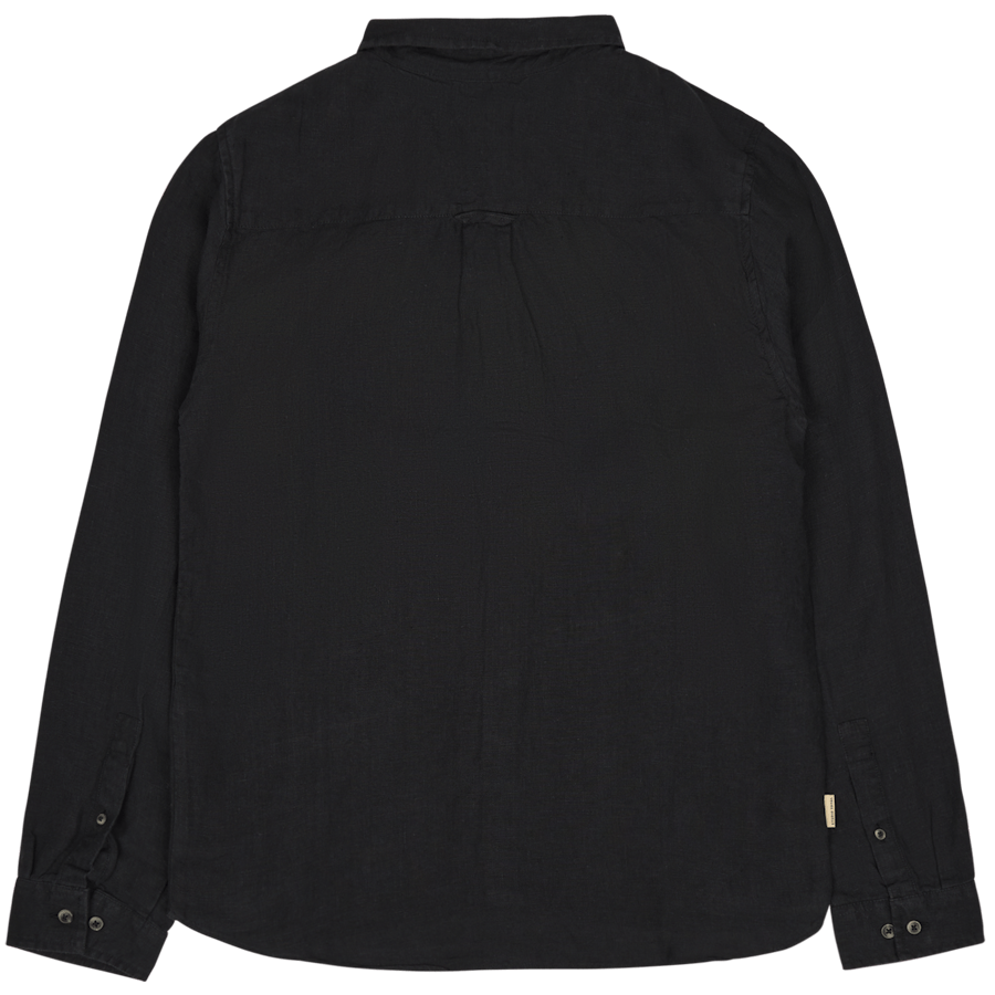 Icon Linen Shirt Black