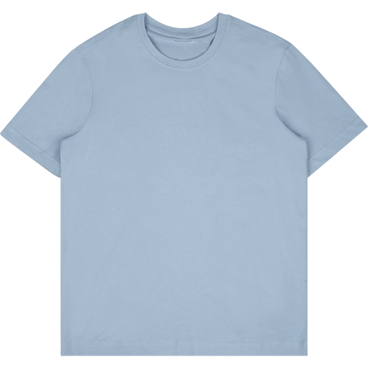 Icon T-shirt Solblekt Blå