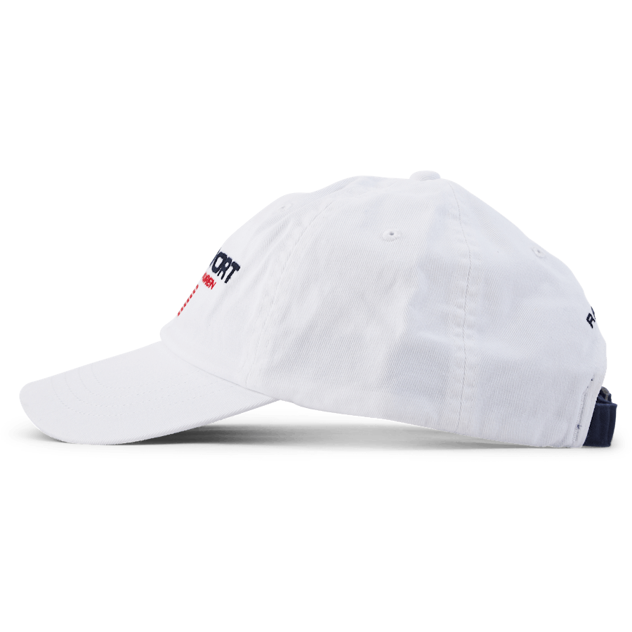 Polo Sport Twill Ball Cap Keramik Vit