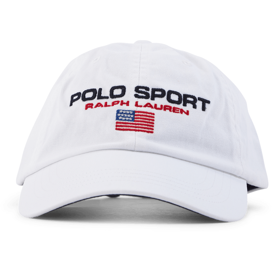 Polo Sport Twill Ball Cap Keramik Vit