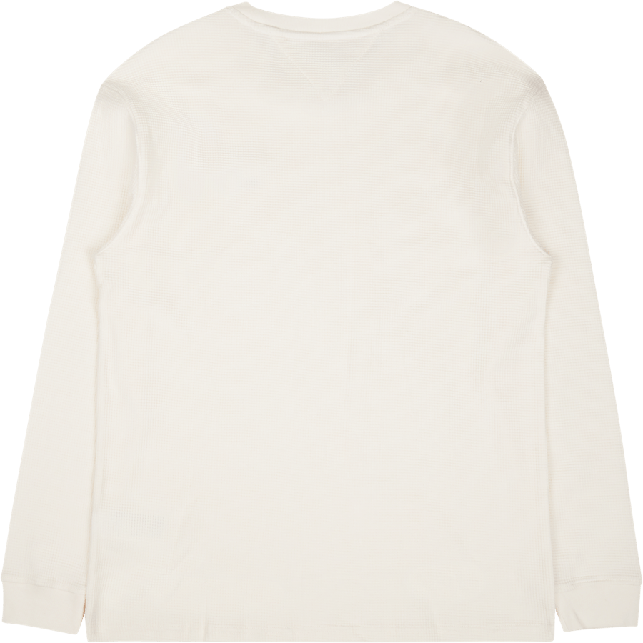 Tjm Classic Waffle Ls T-shirt Vit