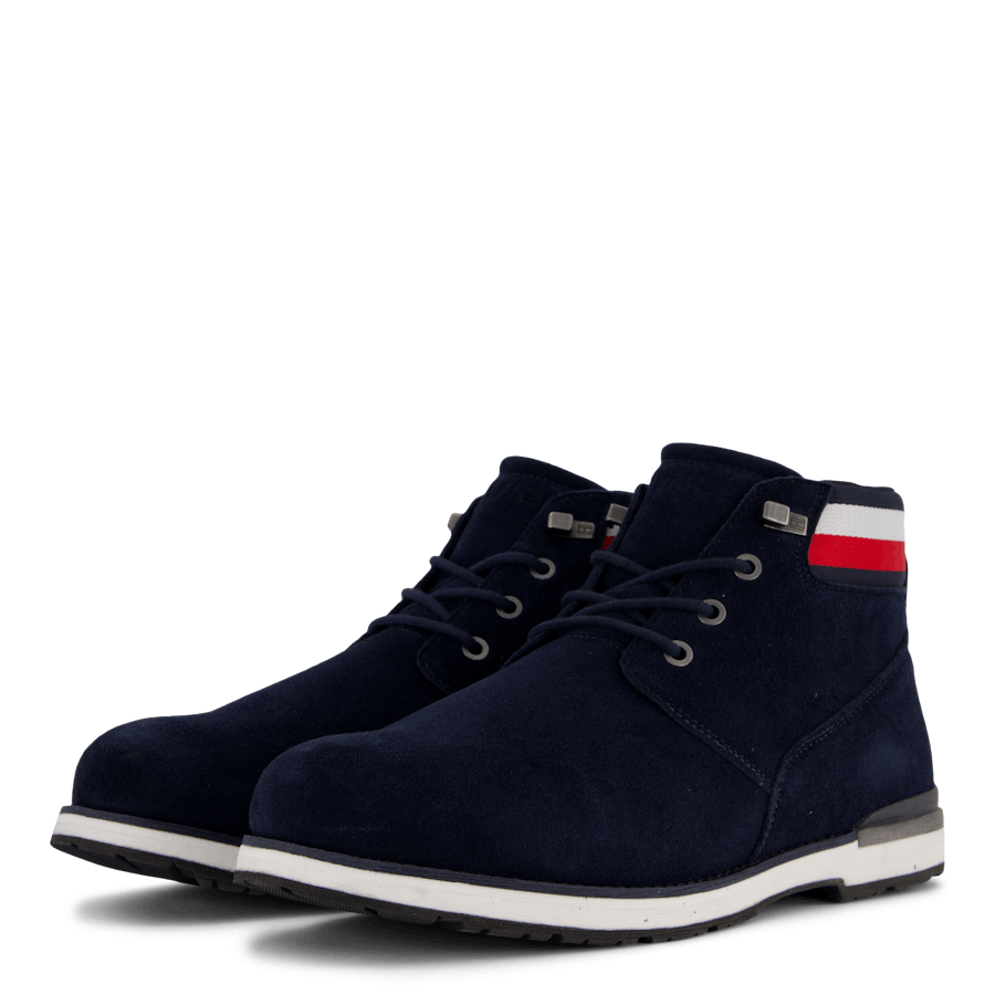 Core Hilfiger Suede Boot Navy