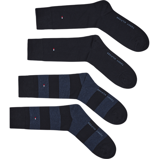 Tommy Hilfiger Th Men Rugby Sock 2p 322 Dark