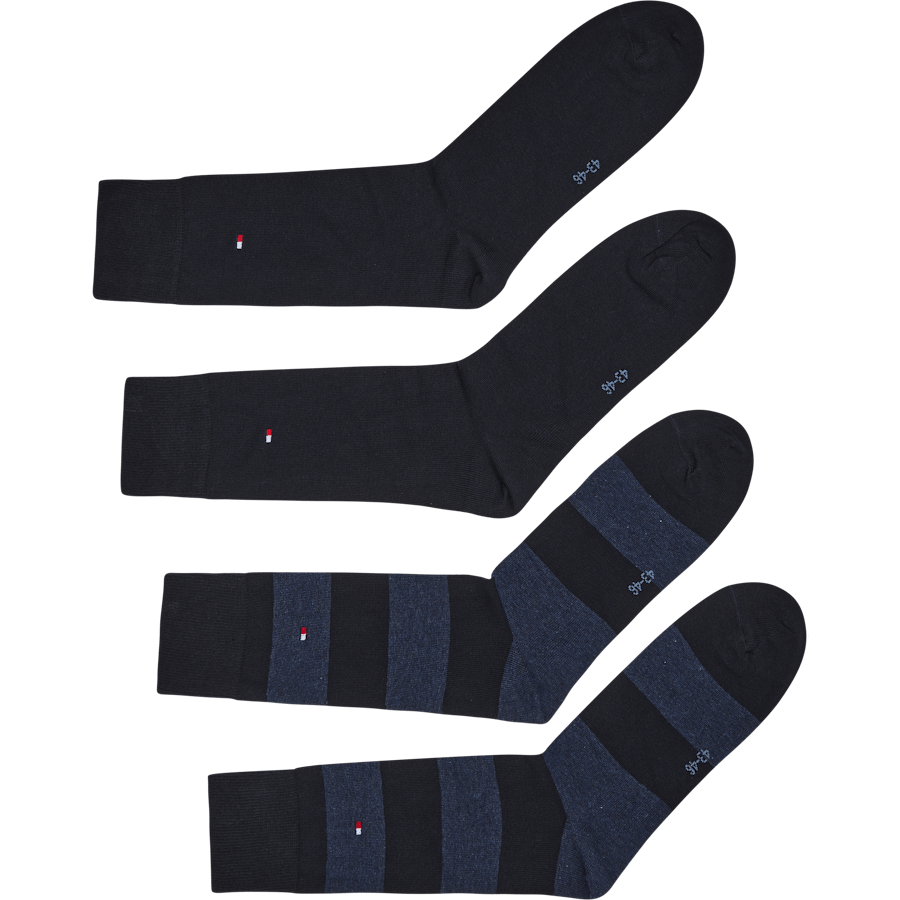 Tommy Hilfiger Th Herr Rugbystrumpor 2p 322 Mörk