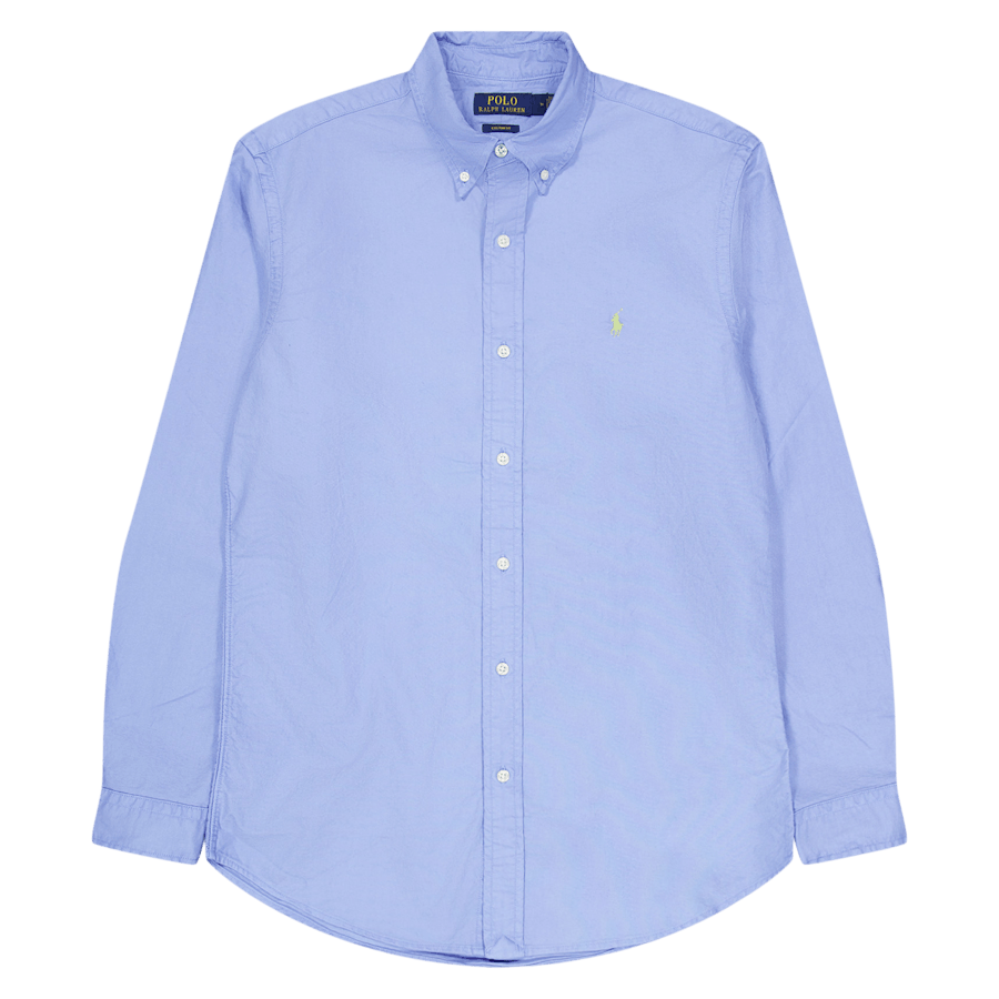 Custom Fit Garment-Dyed Oxford Shirt Harbor Island Blue