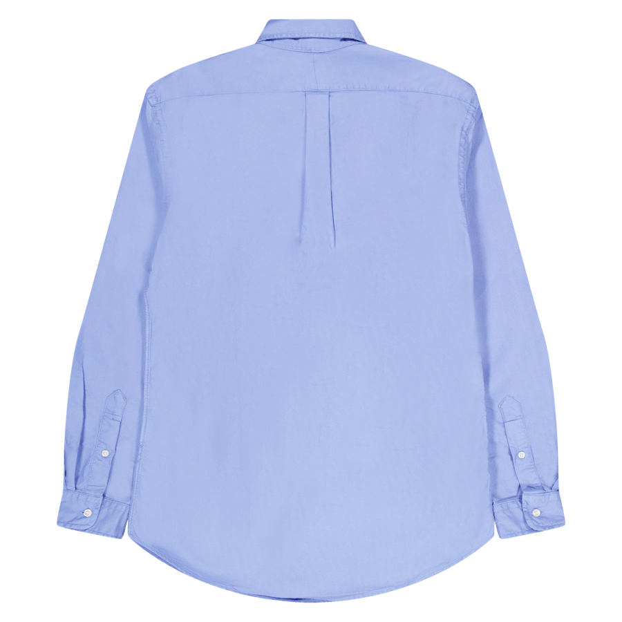 Custom Fit Garment-Dyed Oxford Shirt Harbor Island Blue