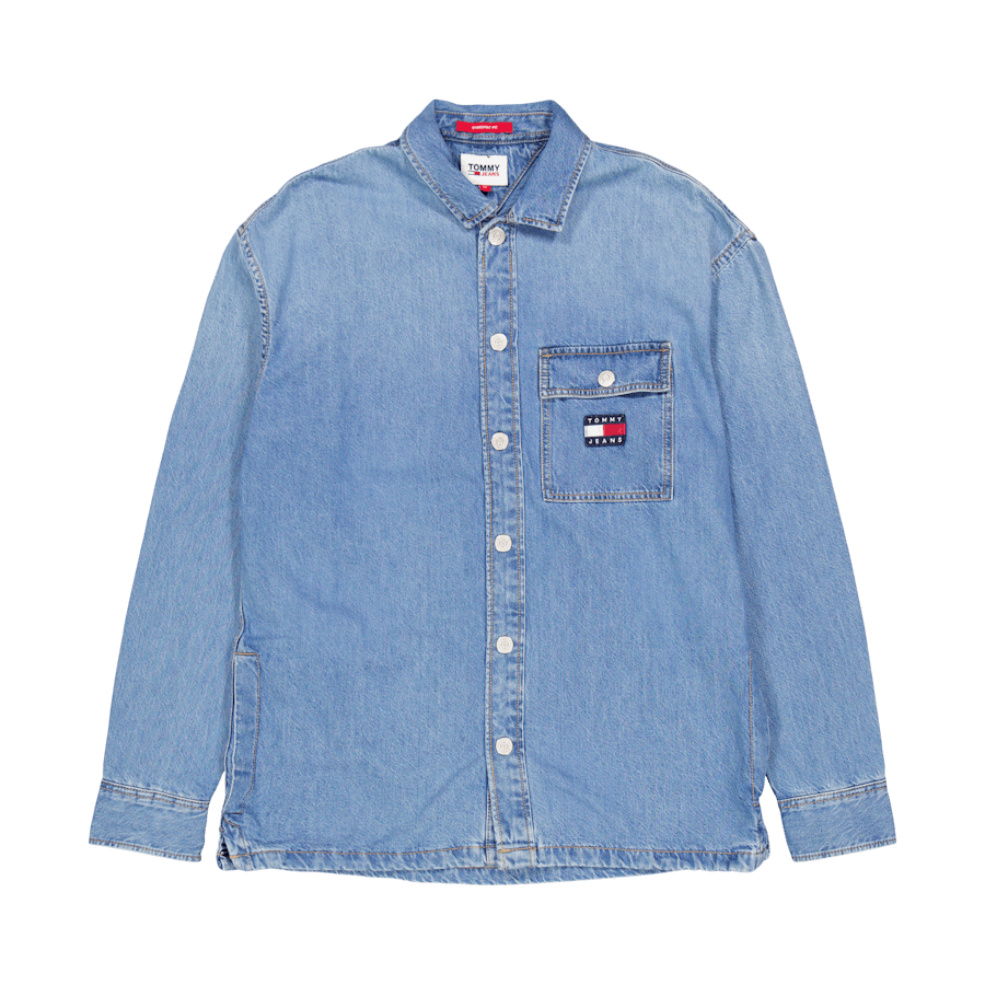 Tjm Classic Denim Overshirt 1a4 - Denim