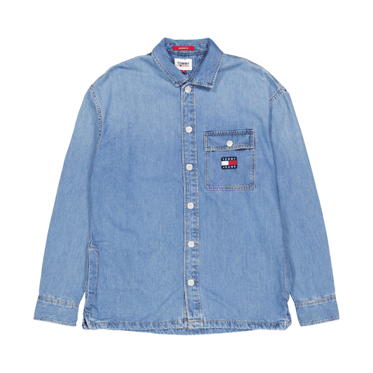 Tjm Classic Denim Overshirt 1a4 - Denim