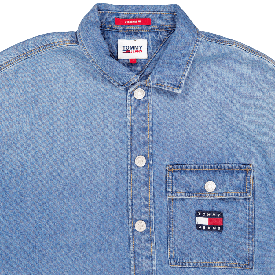 Tjm Classic Denim Overshirt 1a4 - Denim