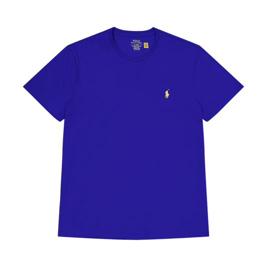 Custom Slim Fit Jersey Crewneck T-Shirt New Sapphire/C1257