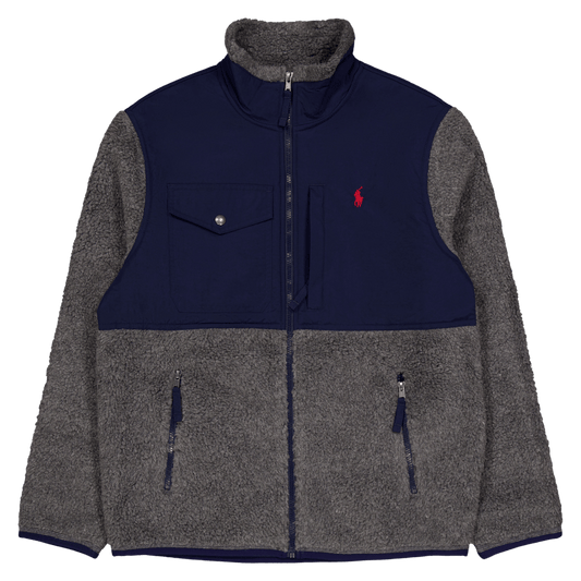 Vindtät Hybridjacka Barclay Heather/Newport Marinblå