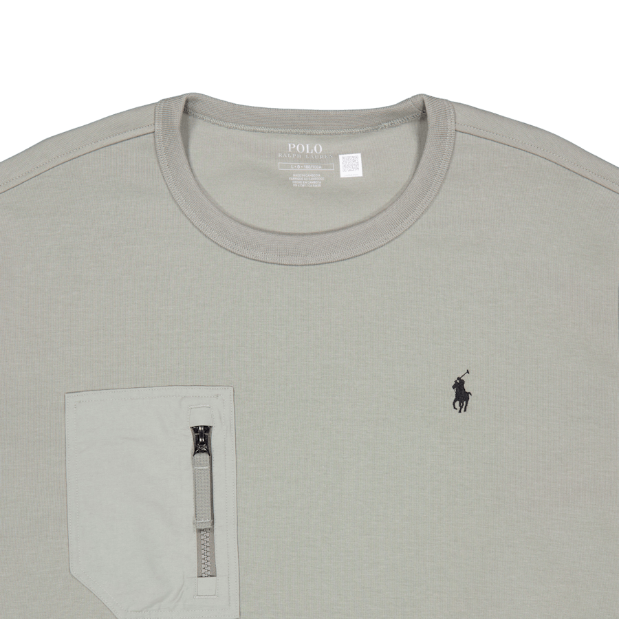 Double-Knit Pocket Sweatshirt Performance Grey