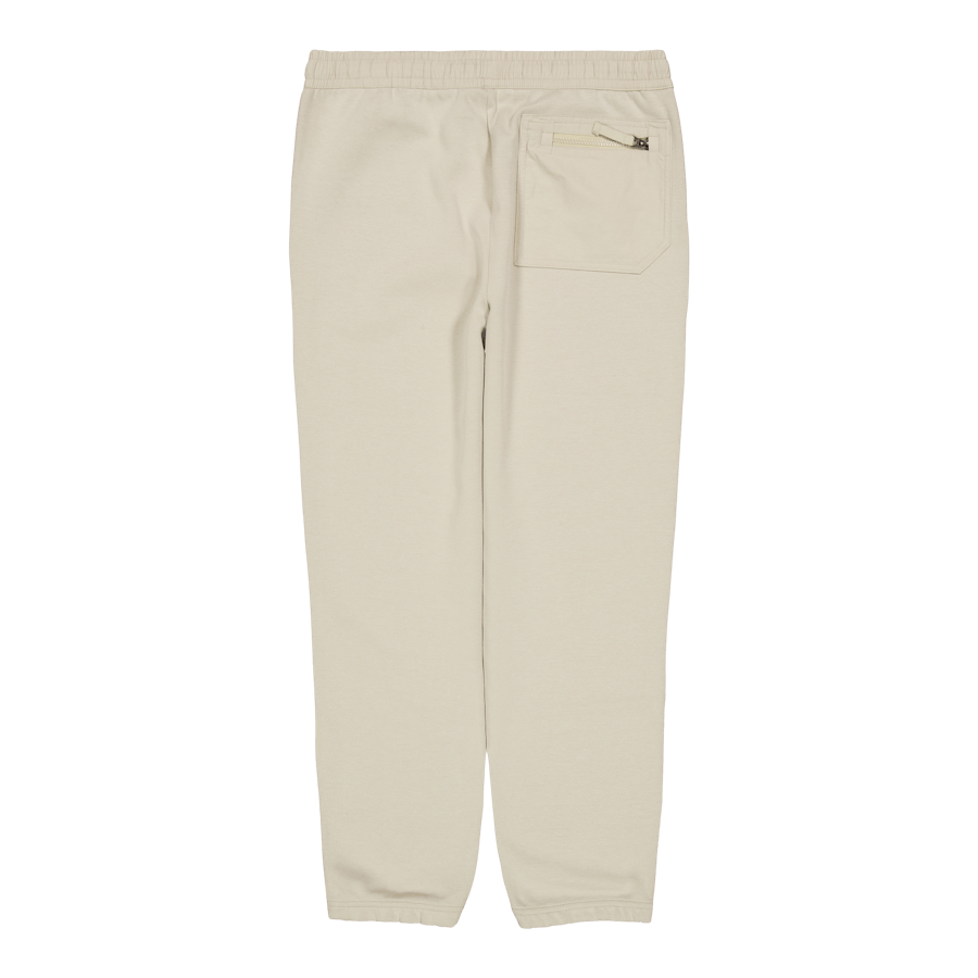 Dubbelstickade mjukisbyxor Classic Stone