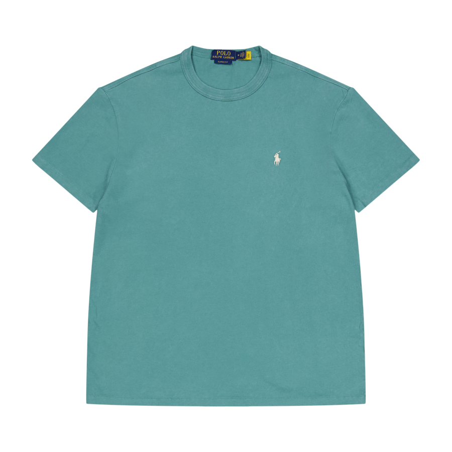 Classic Fit Jersey Crewneck T-Shirt Fairway Green