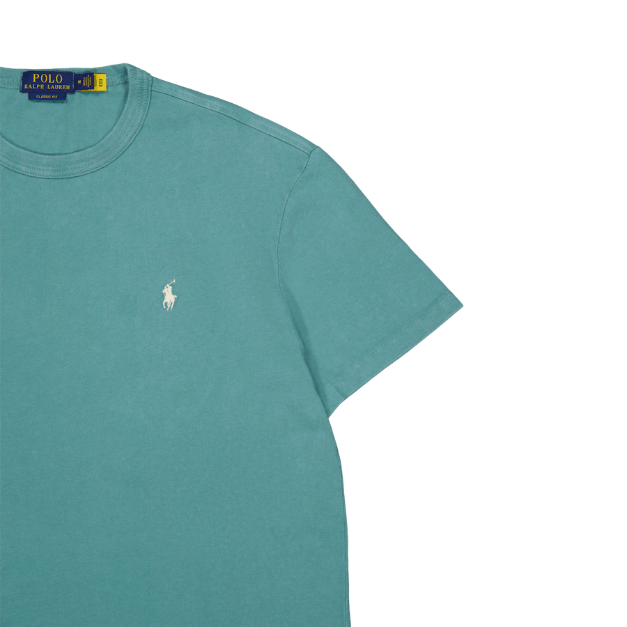 Classic Fit Jersey Crewneck T-Shirt Fairway Green