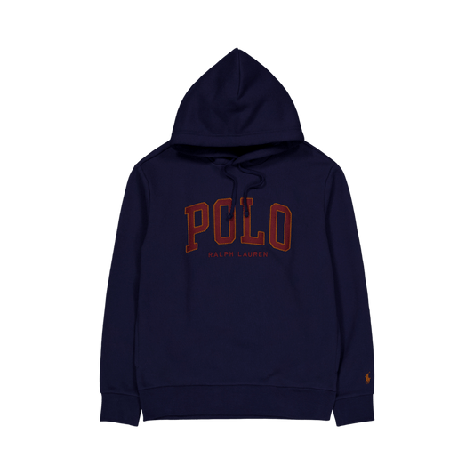 RL Fleece Logo Hoodie Cruise Marinblå