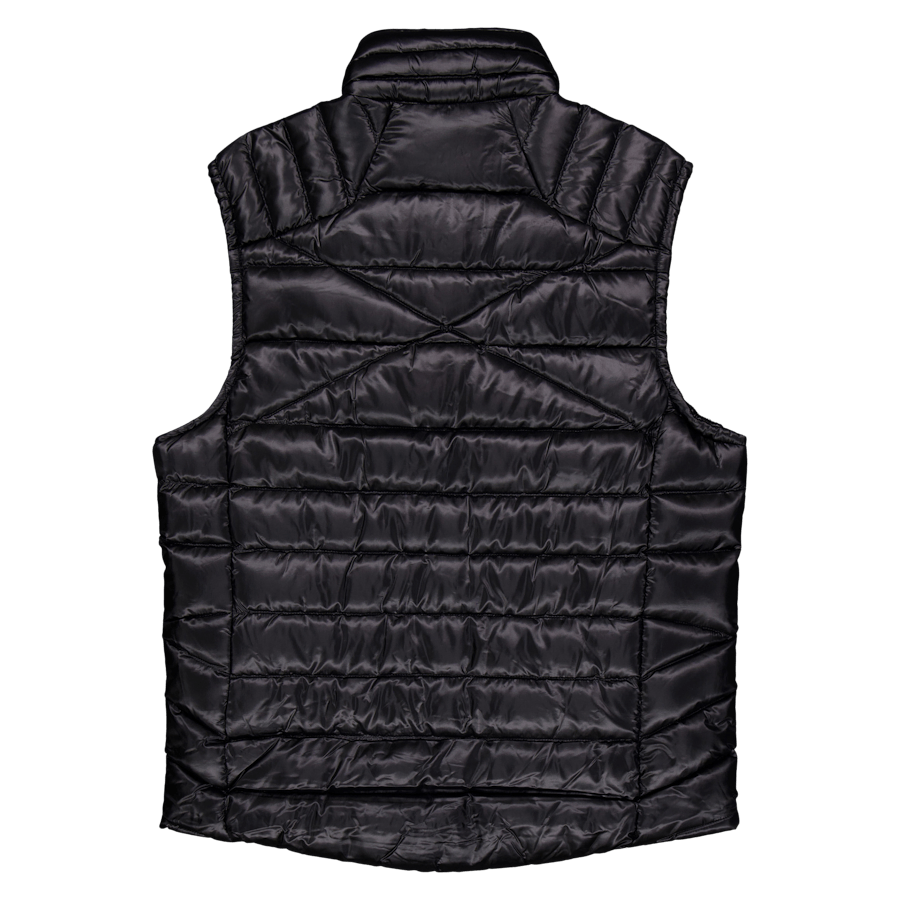 Water-Repellent Down Vest Polo Black