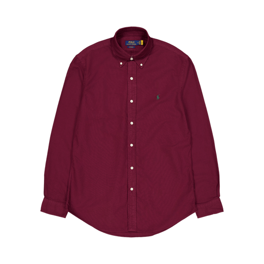 Polo Ralph Lauren Gd Oxford Custom Fit Shirt 046 Harvard Wine