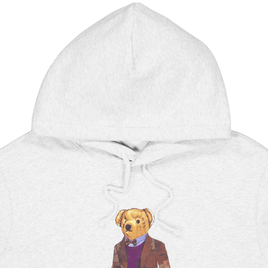 Polo Ralph Lauren Polo Bear Fleece Hoodie 027 Fa23 Andover Hthr Hrtg Bea