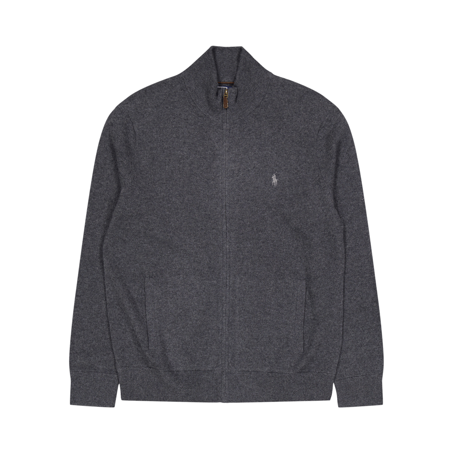 Polo Ralph Lauren Merino Knit Full Zip 002 Dark