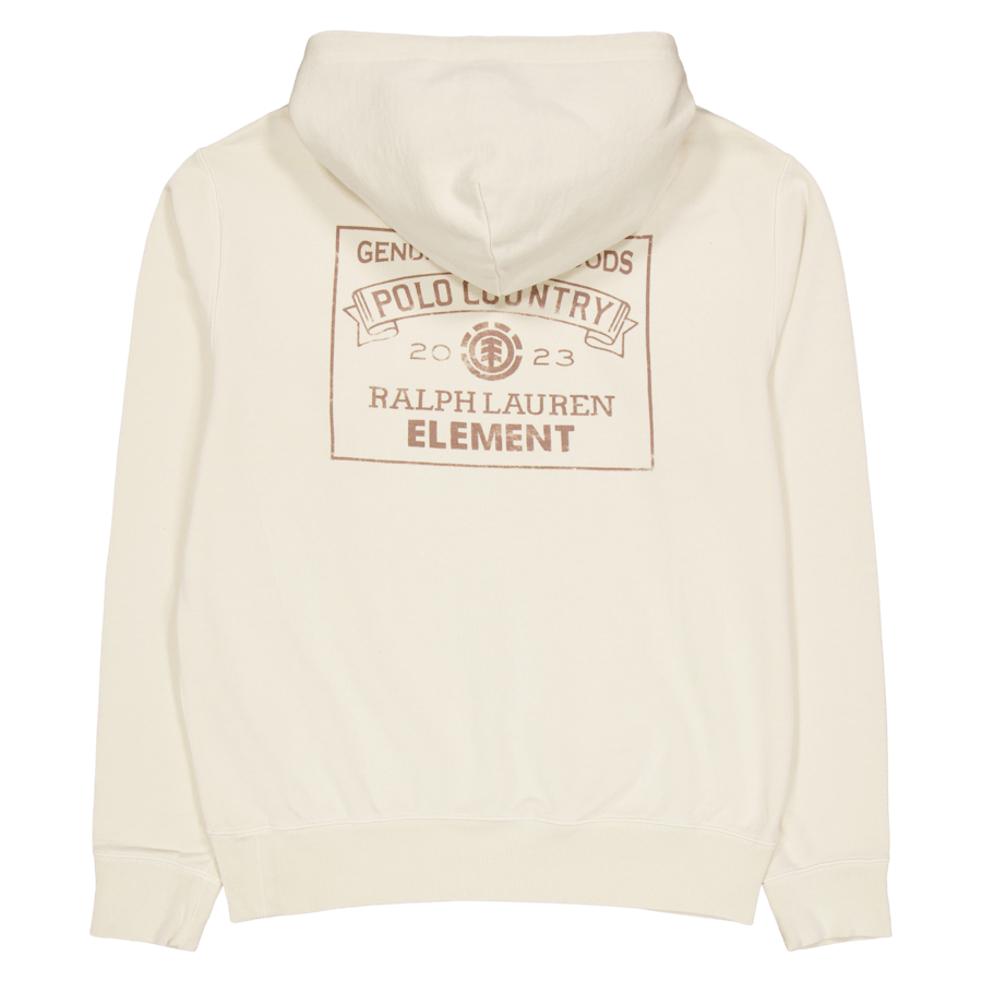 Polo x Element Fleecehuvtröja Ecru