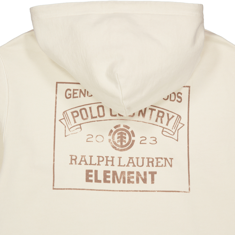 Polo x Element Fleecehuvtröja Ecru