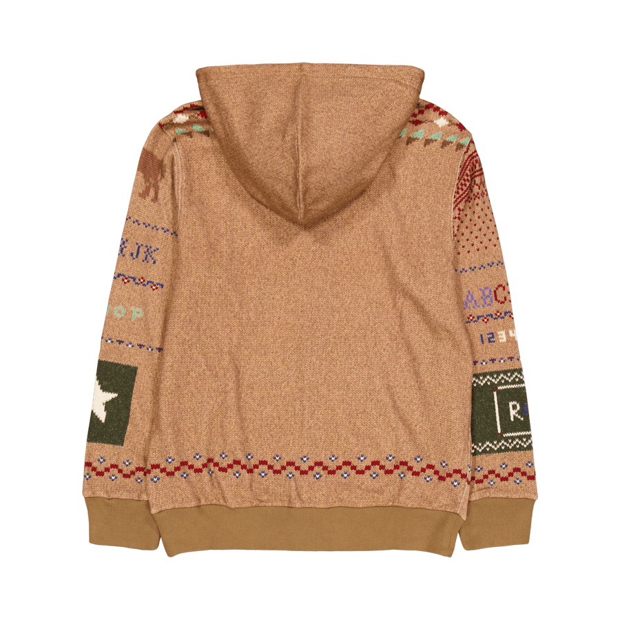 Polo x Element Fleece Hoodie Brown Multi