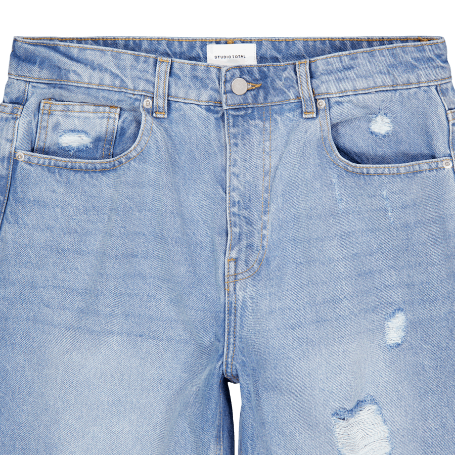 Icon Rivna Denimshorts Blå