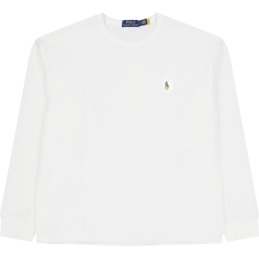 Avslappnad passform Big Pony Jersey T-shirt Vit