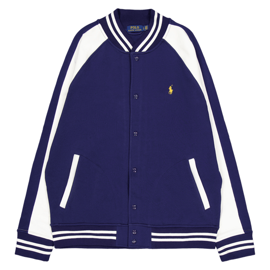 Lunar New Year Dragon Fleece Jacket Dark Cobalt /  Nevis