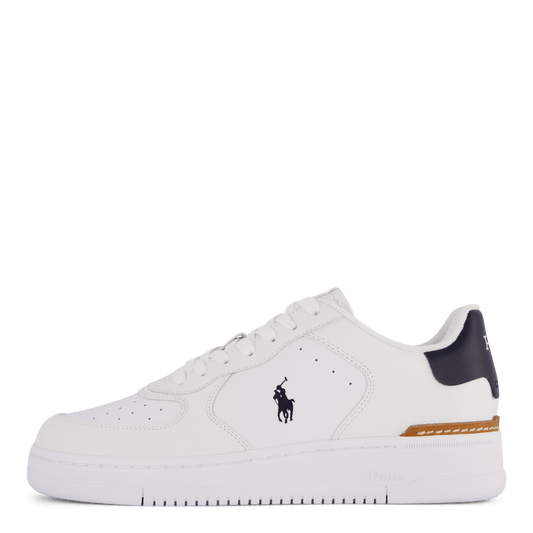 Masters Court Lädersneaker Vit/Marinblå PP
