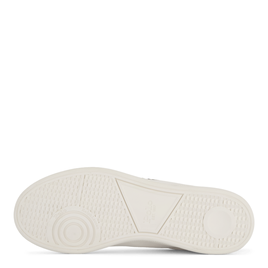Heritage Court II Leather Sneaker Deckwash White / Black