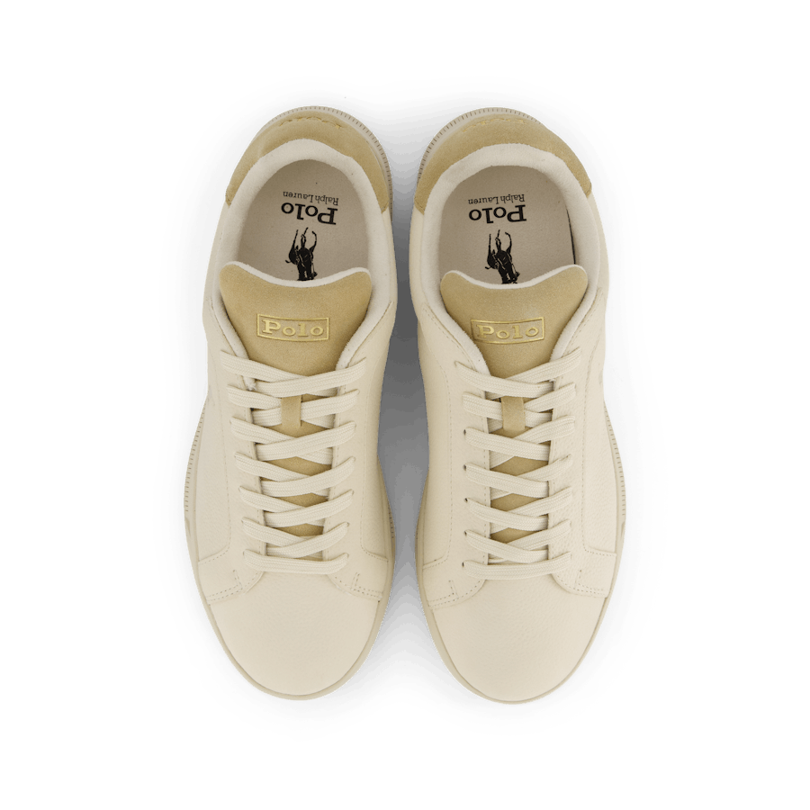 Heritage Court II Lädersneaker Ecru / Ben