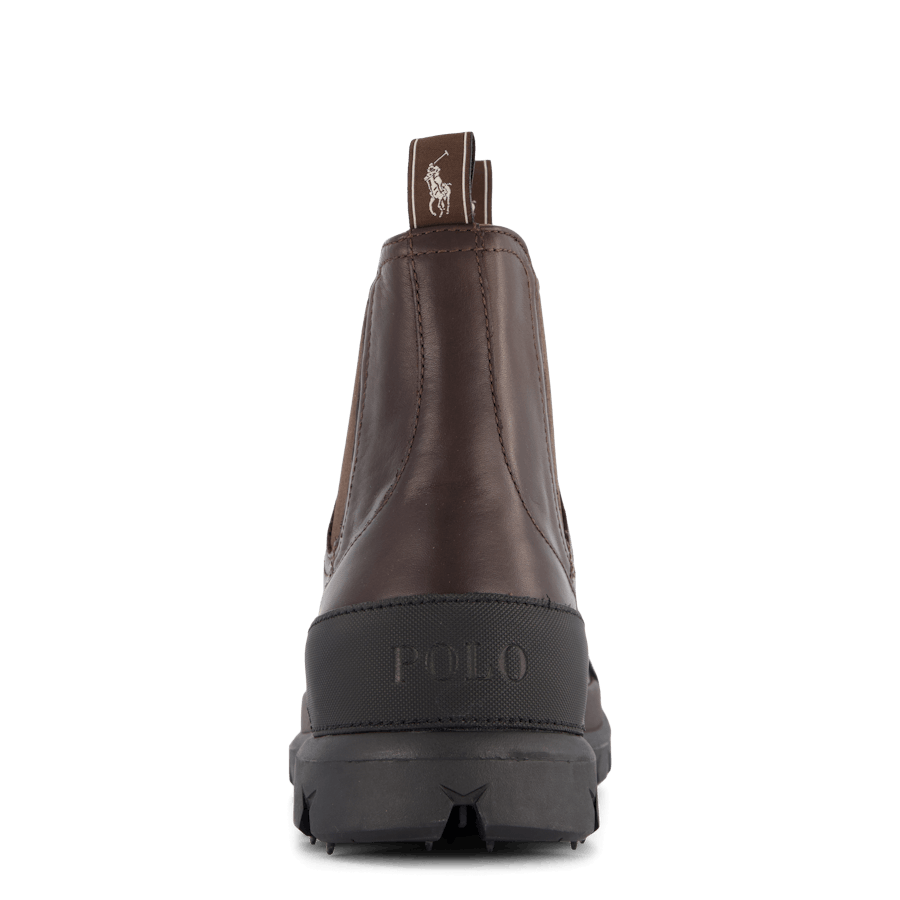 Oslo Leather Chelsea Boot Dk Brown