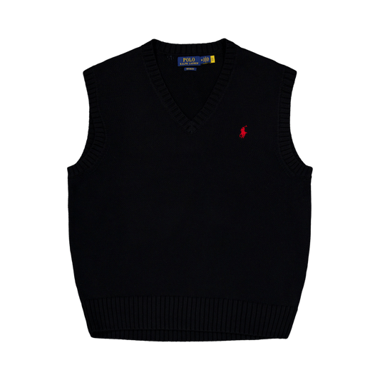 Big Fit bomullströja Polo Svart