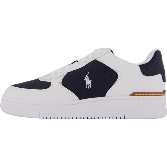 Masters Court Leather Sneaker White / Navy